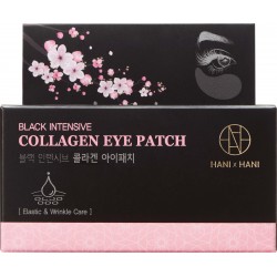 Гидрогелевые патчи с коллагеном Hani x Hani Black Intensive Collagen Eye Patch